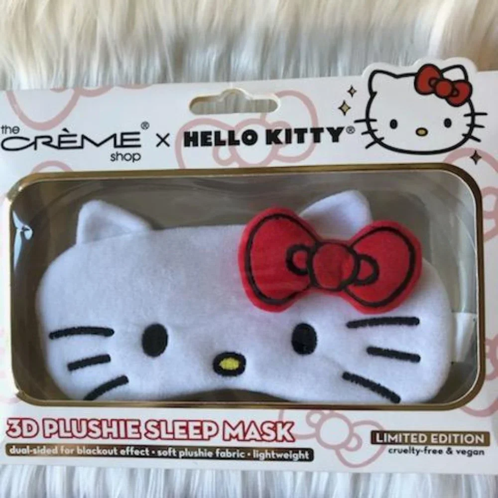 The Crème Shop x Hello Kitty Sleep Mask & Nail File Set
